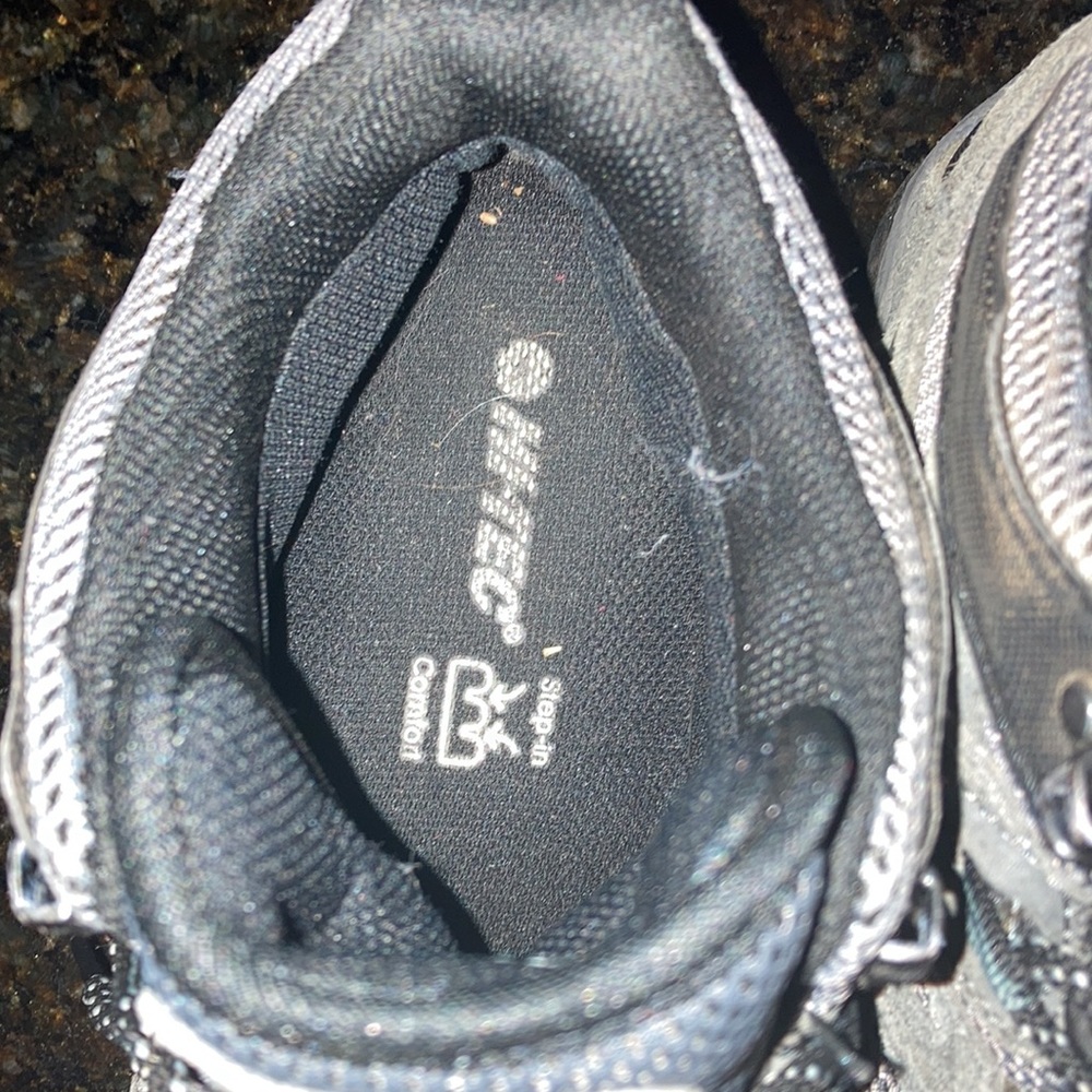 Hi Tec 8D Hiking Mountain Grey Black Shoes - Picture 5 of 10